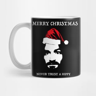 charles manson merry christmas Mug